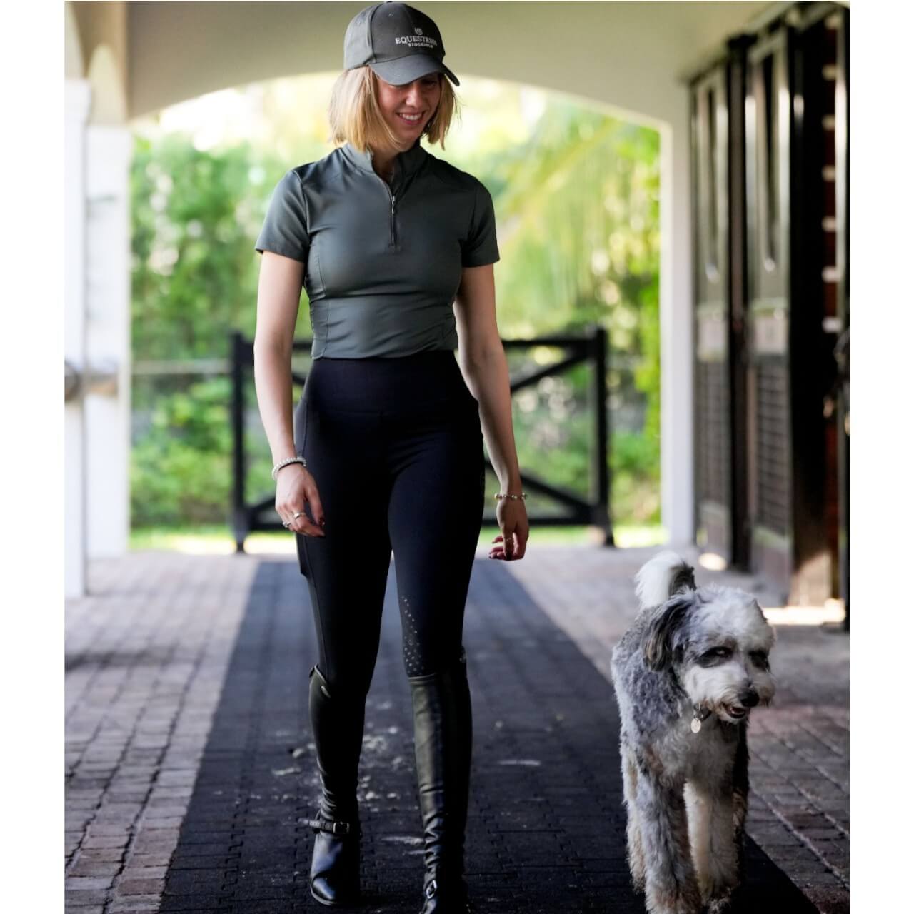 Trainingsshirt Damen Illusion Avenue Green T-Shirt