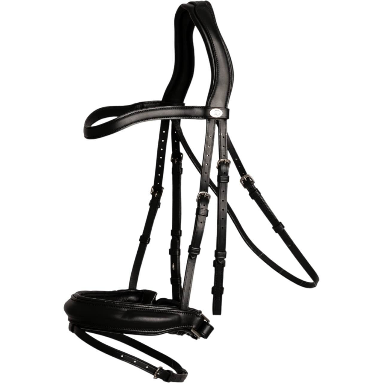 Trense mit kombiniertem Reithalfter Medium Soft Leather Collection Trensenzaum