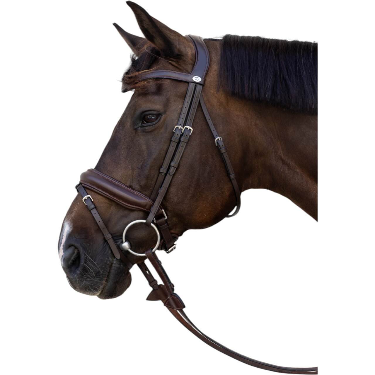 Trense mit kombiniertem Reithalfter Medium Soft Leather Collection Trensenzaum