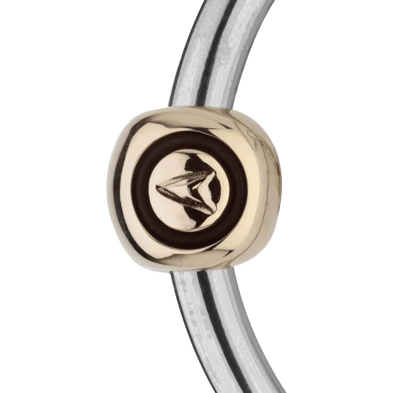 Unterlegtrense Einfach Gebrochen Turnado 14 mm SENSOGAN® Gebiss