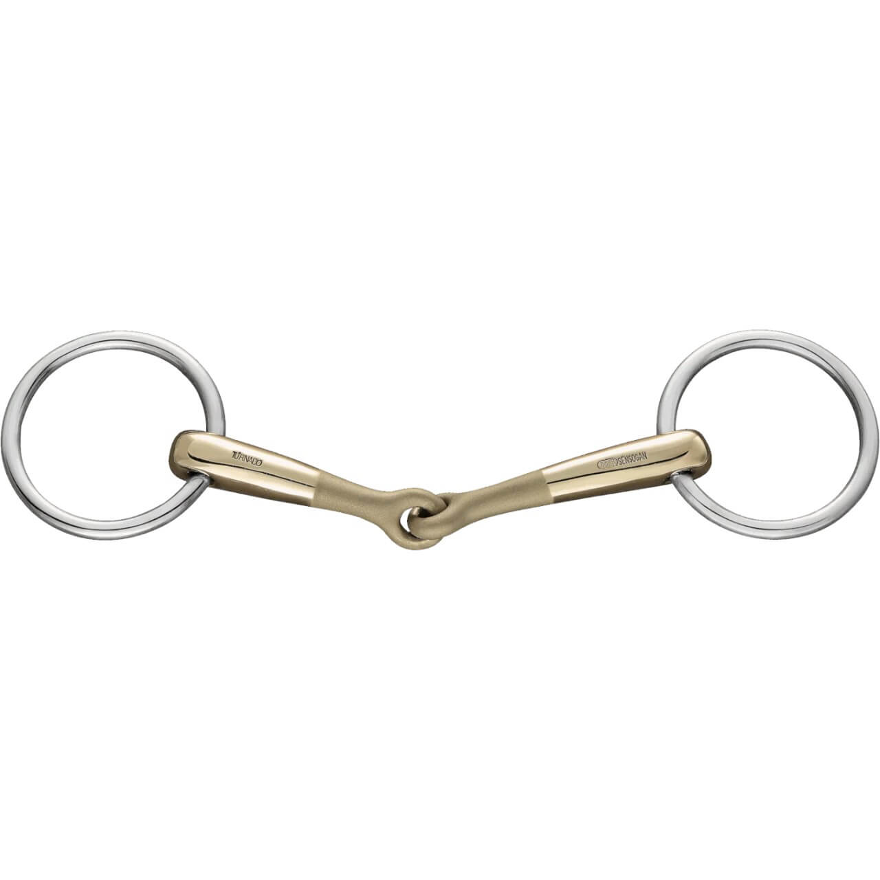 Unterlegtrense Einfach Gebrochen Turnado 14 mm SENSOGAN® Gebiss