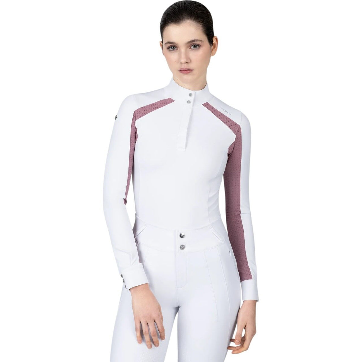Mauve/White