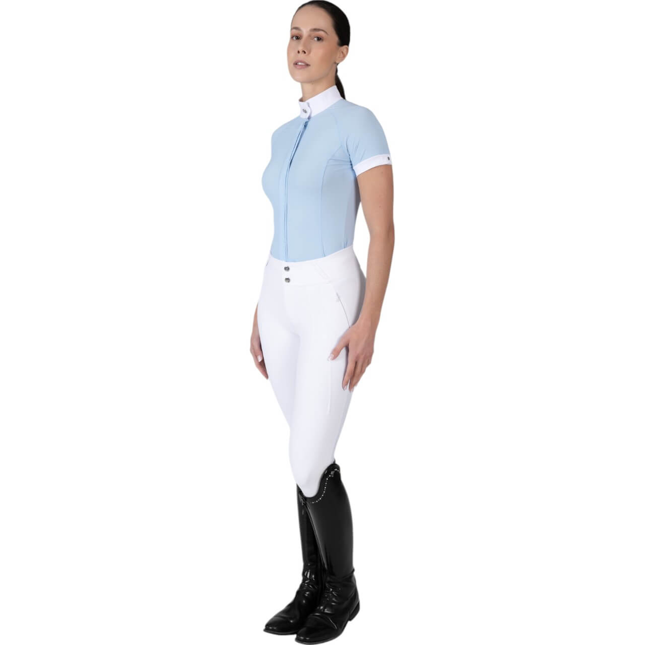 Turniershirt Damen Kurzarm Aira Competition Collection Shirt
