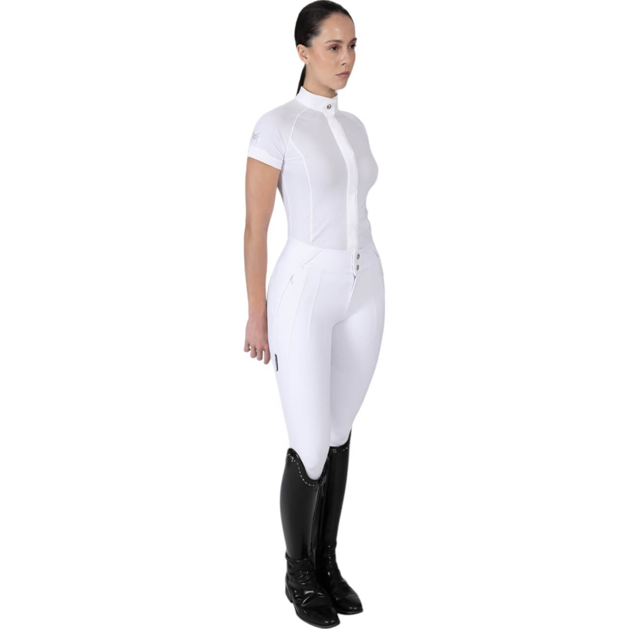 Turniershirt Damen Kurzarm Aira Competition Collection Shirt
