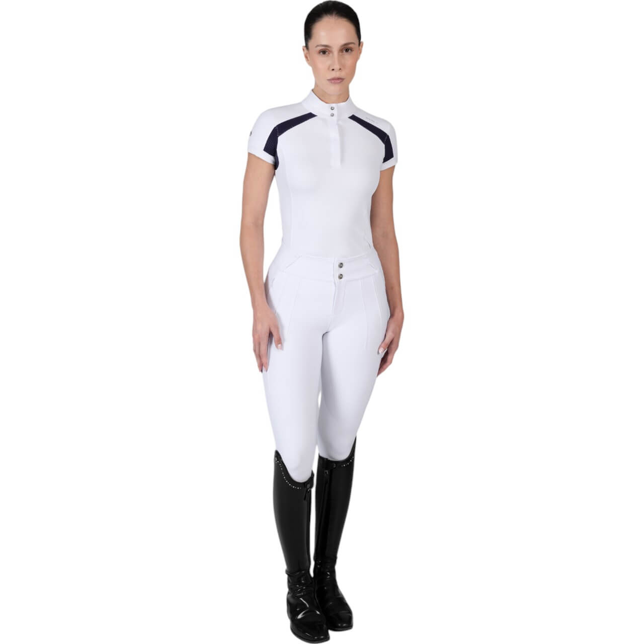 Turniershirt Damen Kurzarm Aveen Competition Collection Shirt