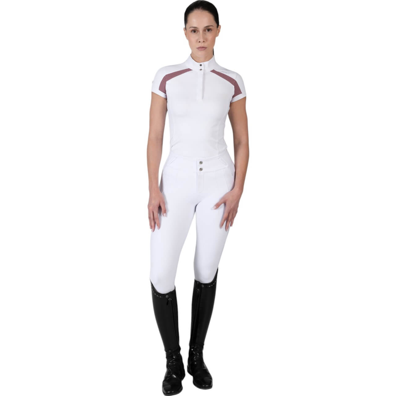 Turniershirt Damen Kurzarm Aveen Competition Collection Shirt