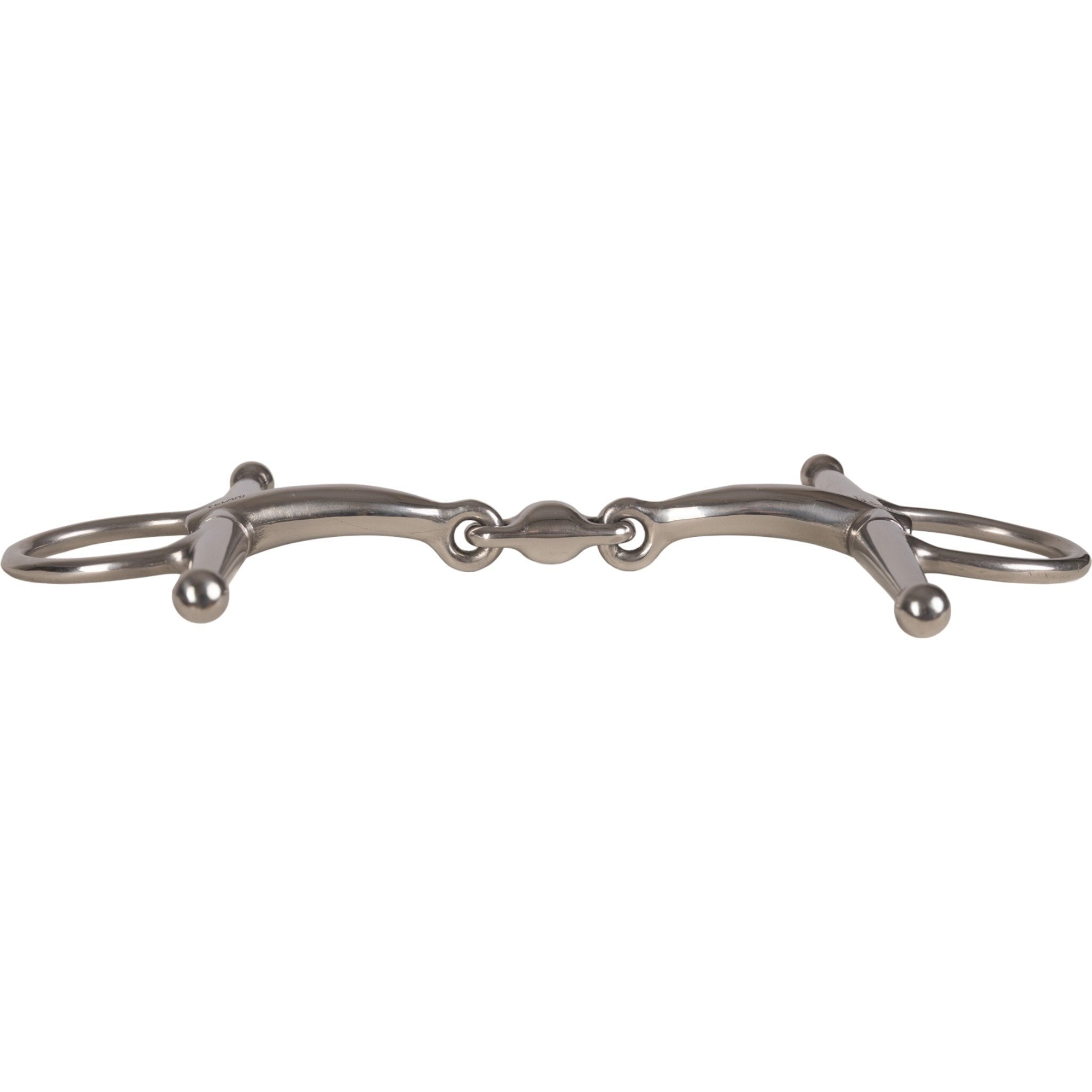 Schenkeltrense doppelt gebrochen Stainless Steel Gebiss