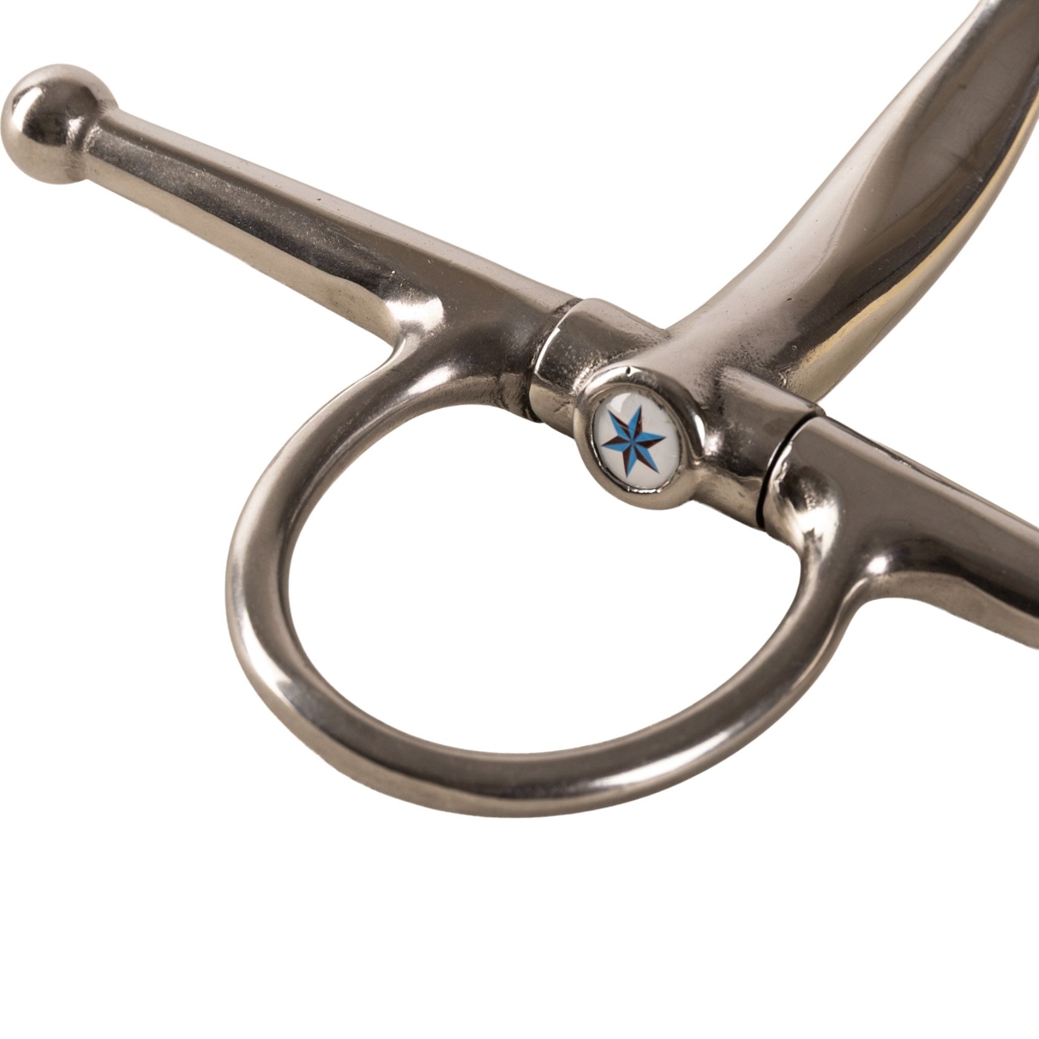 Schenkeltrense einfach gebrochen Stainless Steel Gebiss