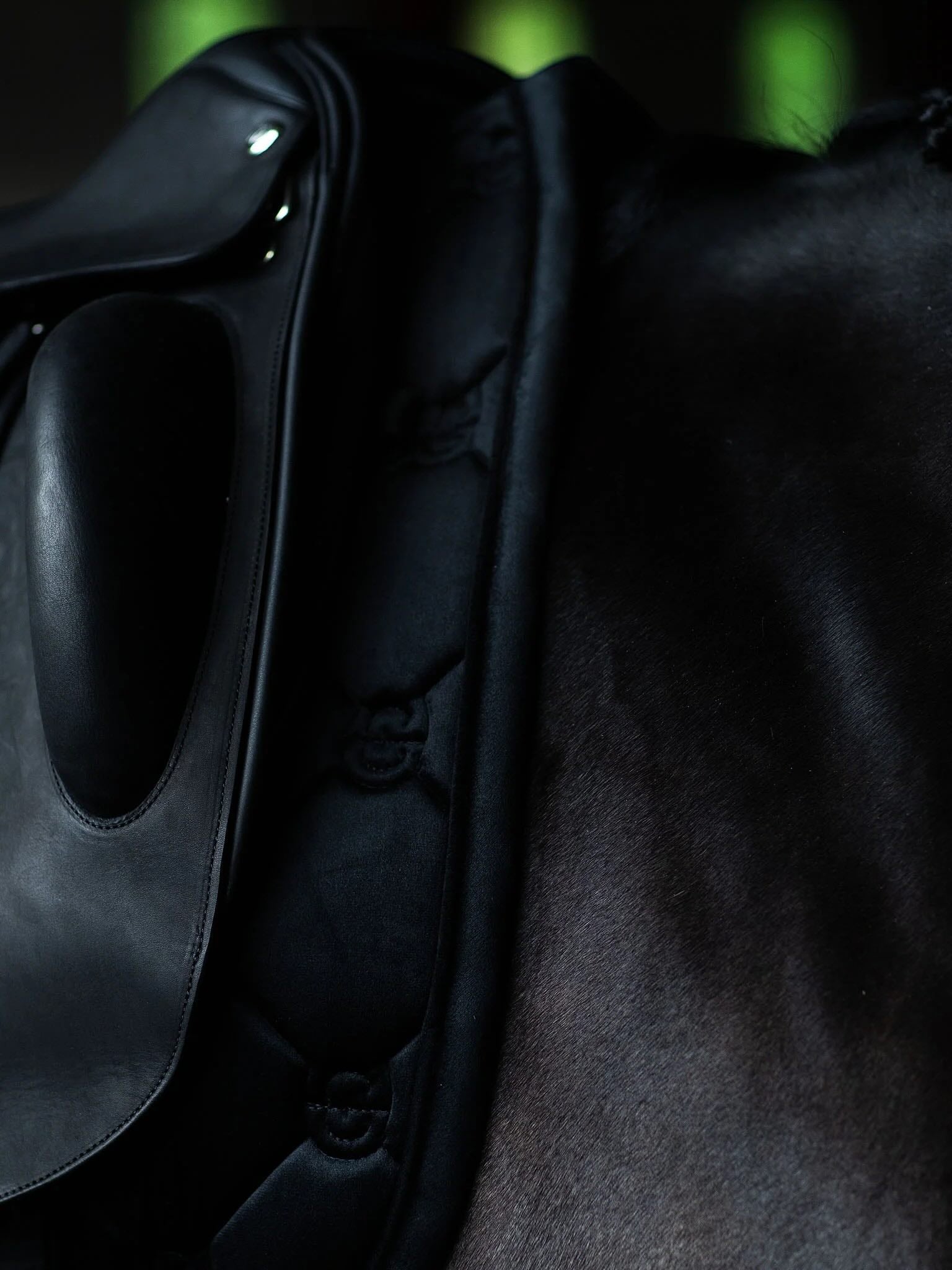 Dressurschabracke Velvet Black Schabracke
