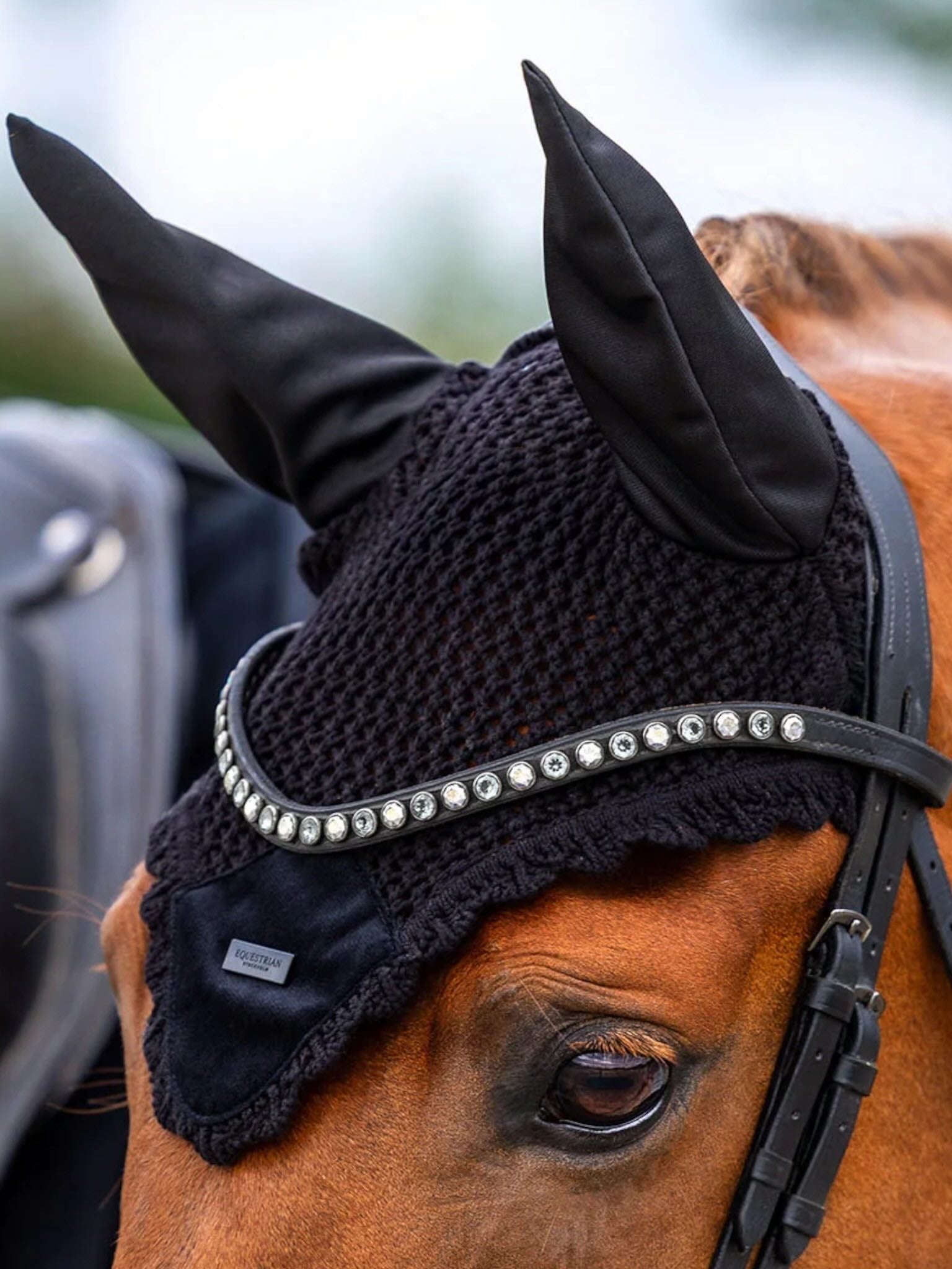 Fliegenhaube Velvet Black Fliegenmütze