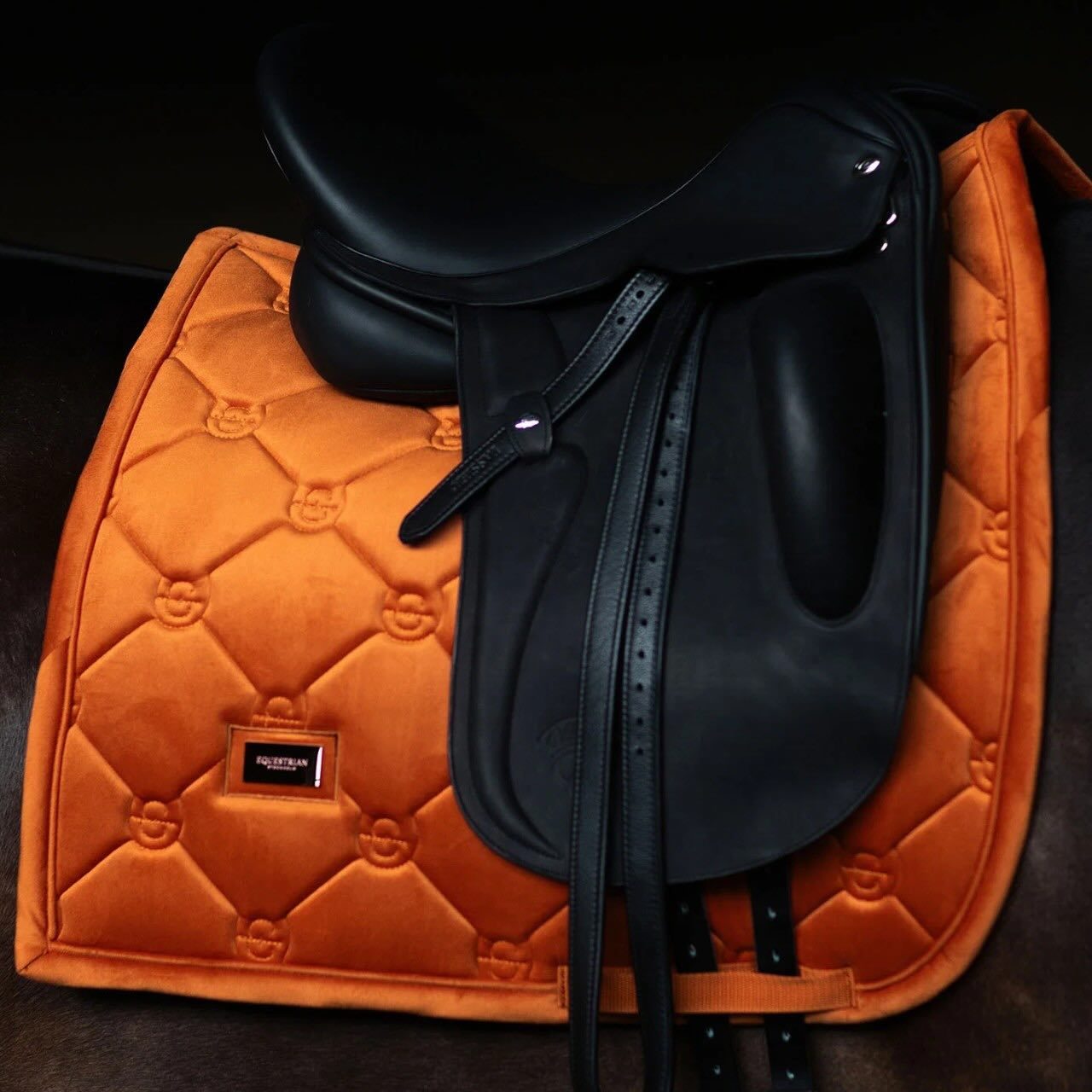 Dressurschabracke Velvet Chestnut Schabracke