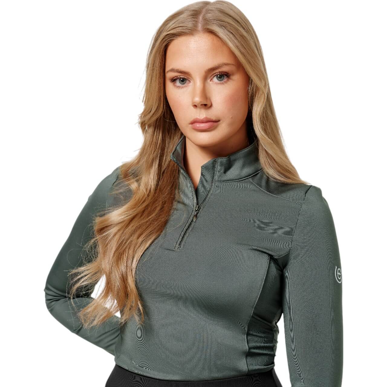 Longsleeve Damen Vision Avenue Green Baselayer