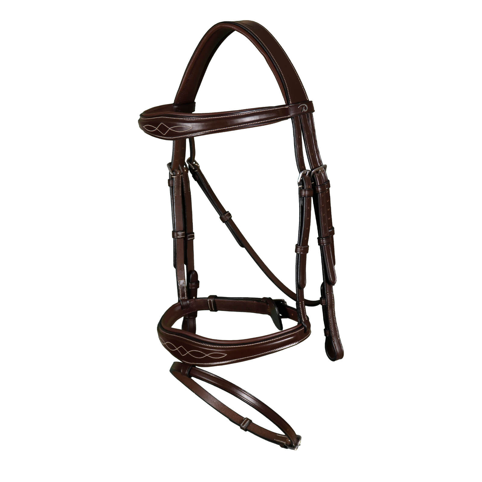 Anatomische Trense mit kombiniertem Reithalfter US Collection Trense