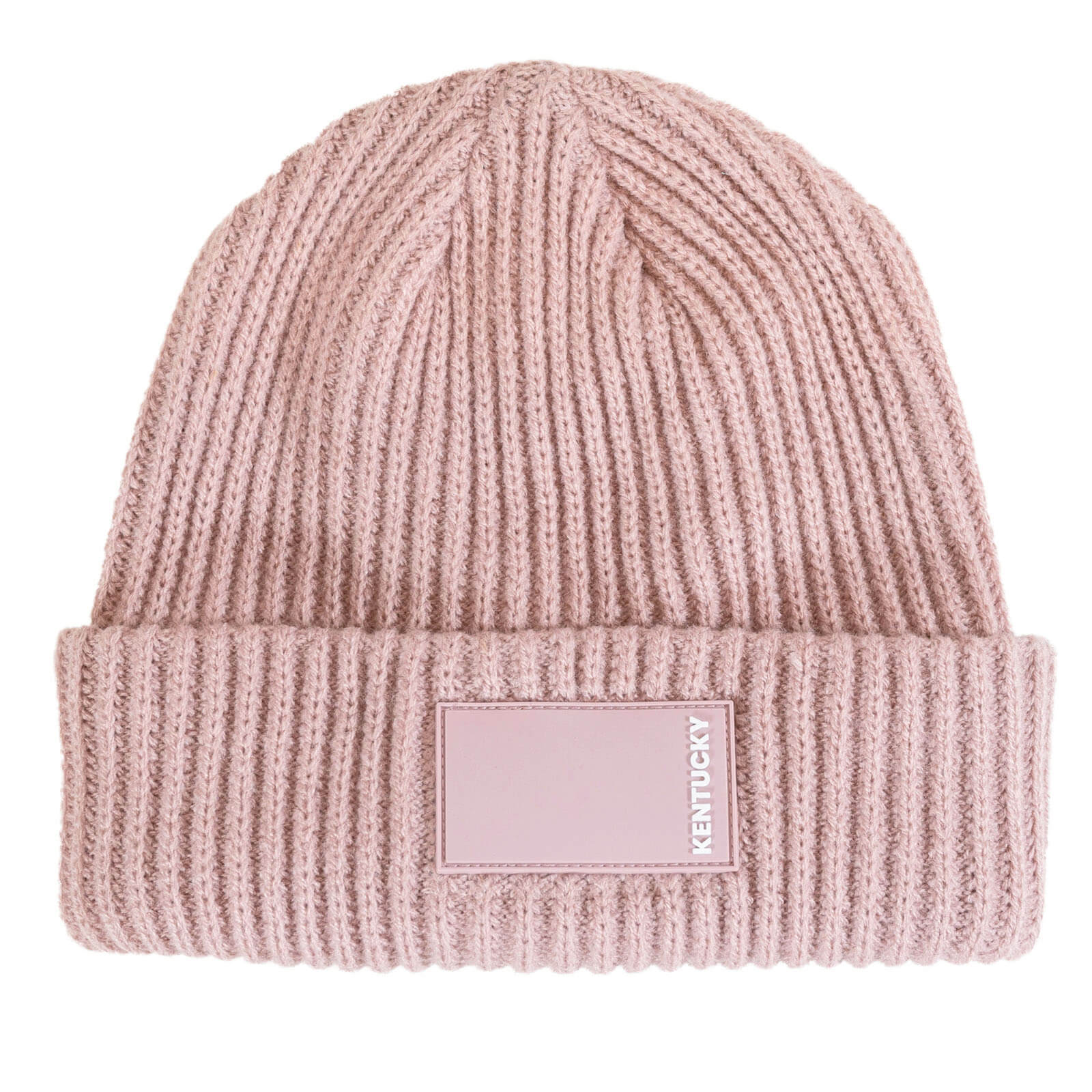 Mütze Unisex Beanie mit gummiertem Logo