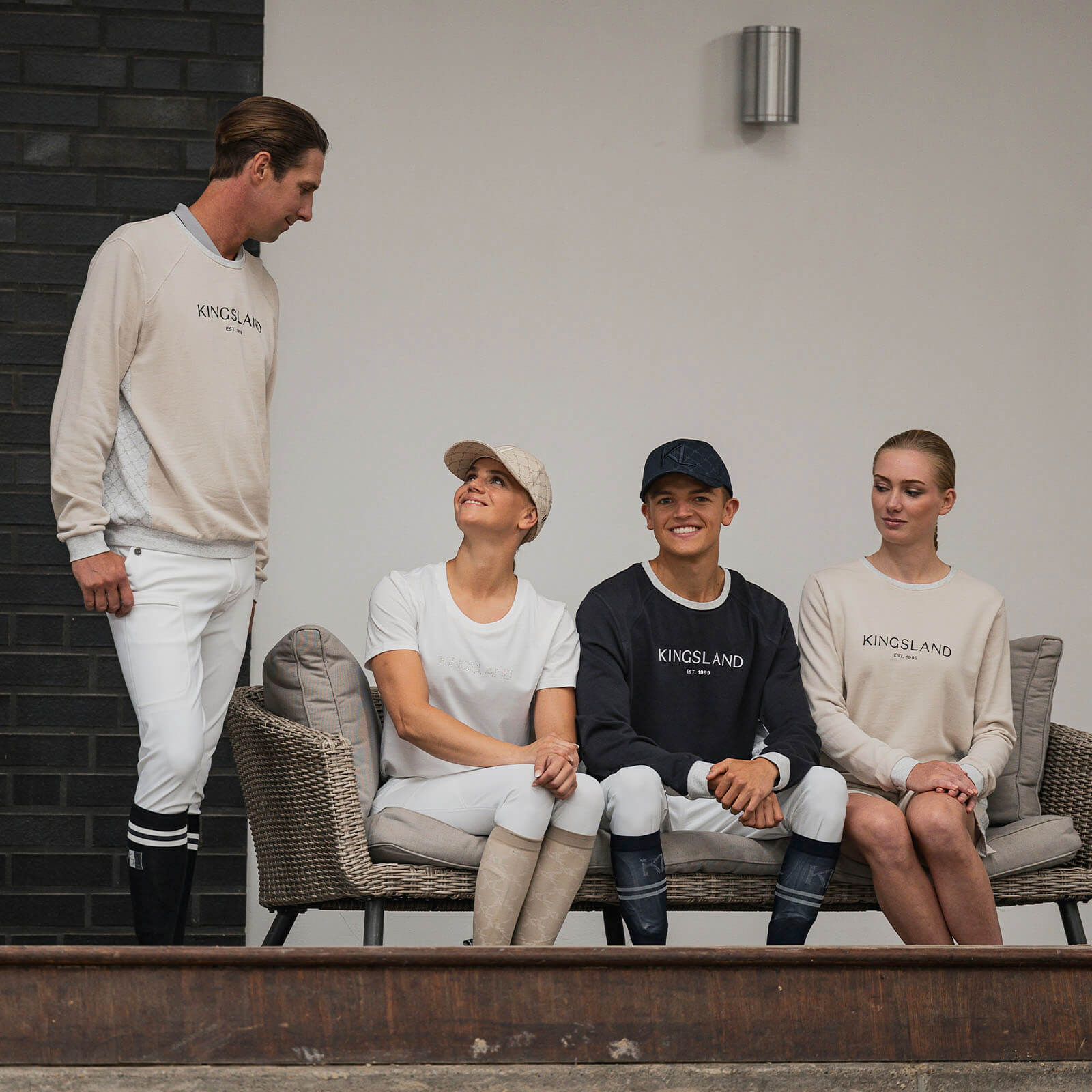 Sweater Herren KLJiro Sweat Round Neck Summer Update 2024 Pullover