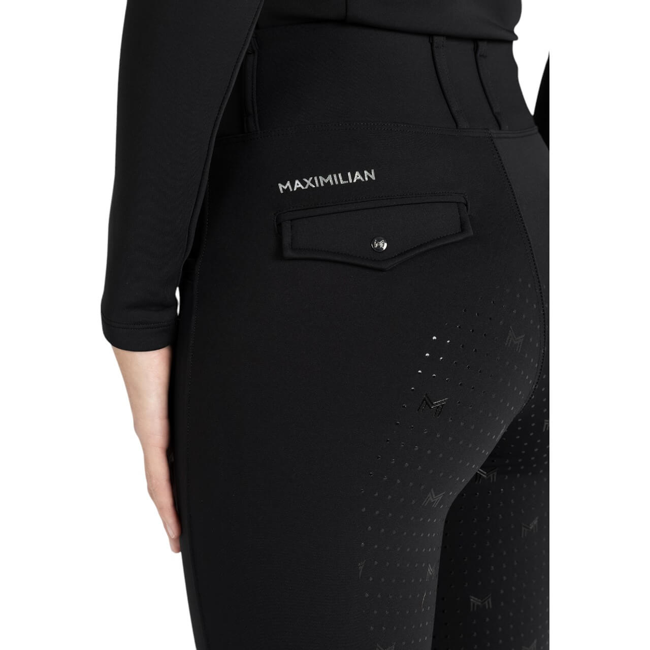 Reitleggings Damen Full-Grip Winter Pro Leggings