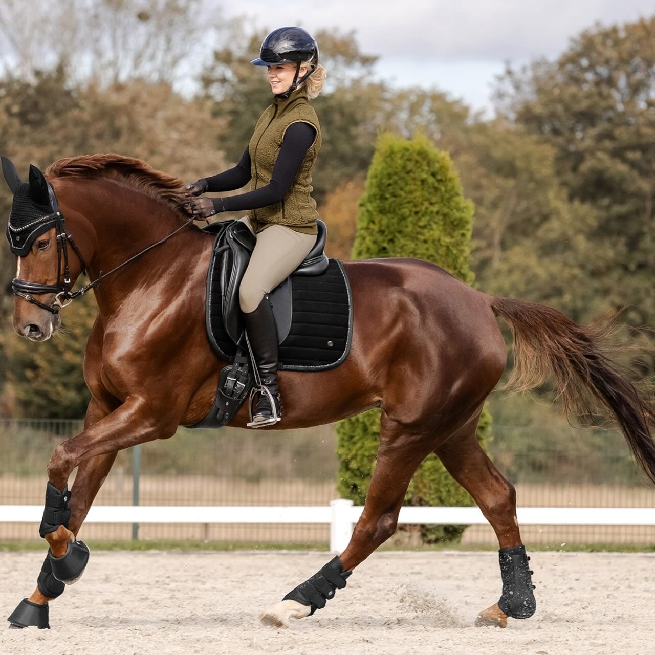 Reithose Damen Full-Grip Comfort Ride Glam HW 2025 Damenreithose