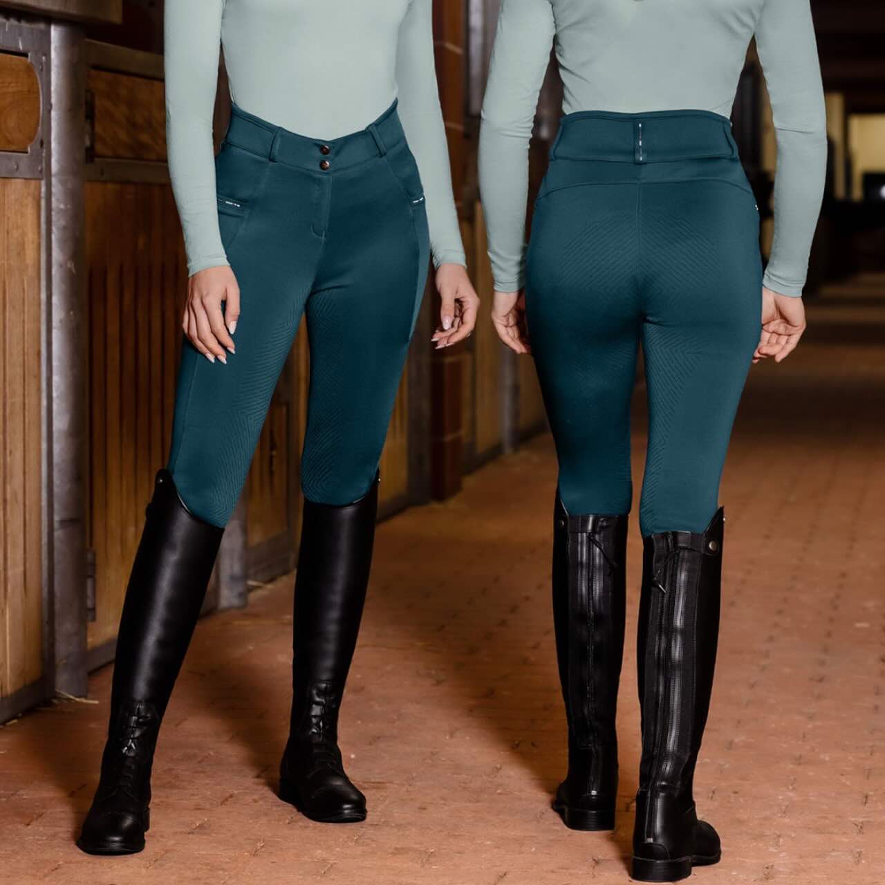 Reithose Damen Full-Grip Romy Glam HW 2025 Damenreithose