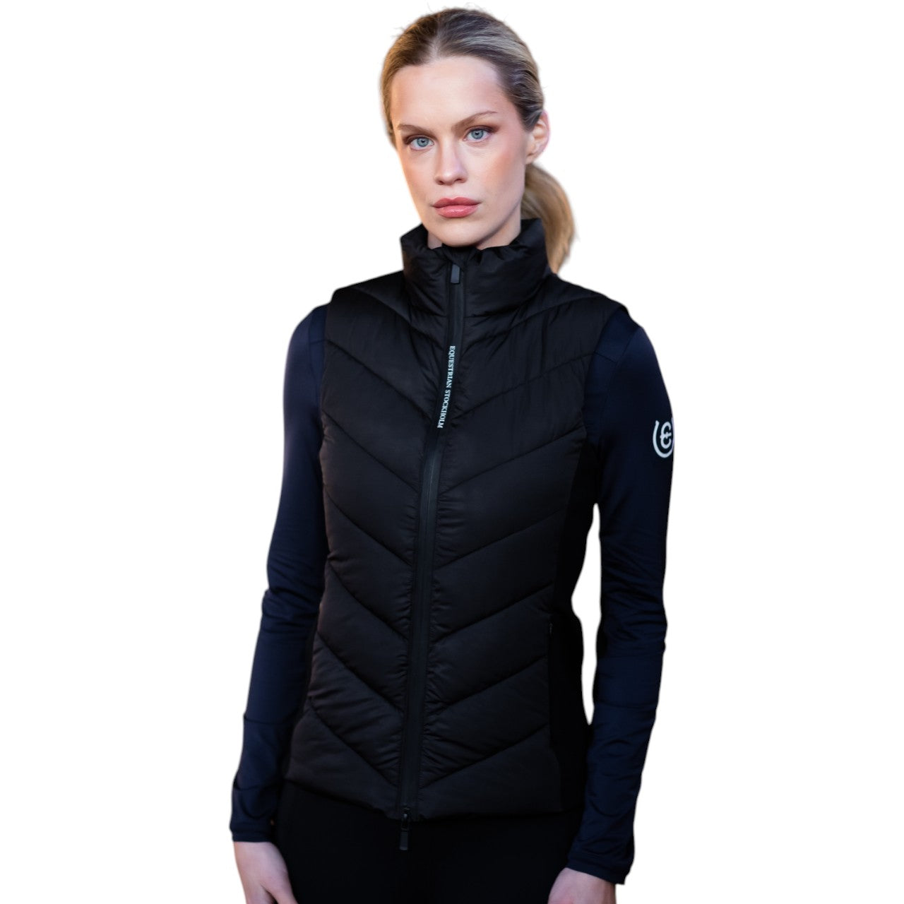 Steppweste Damen Versatile Black Weste
