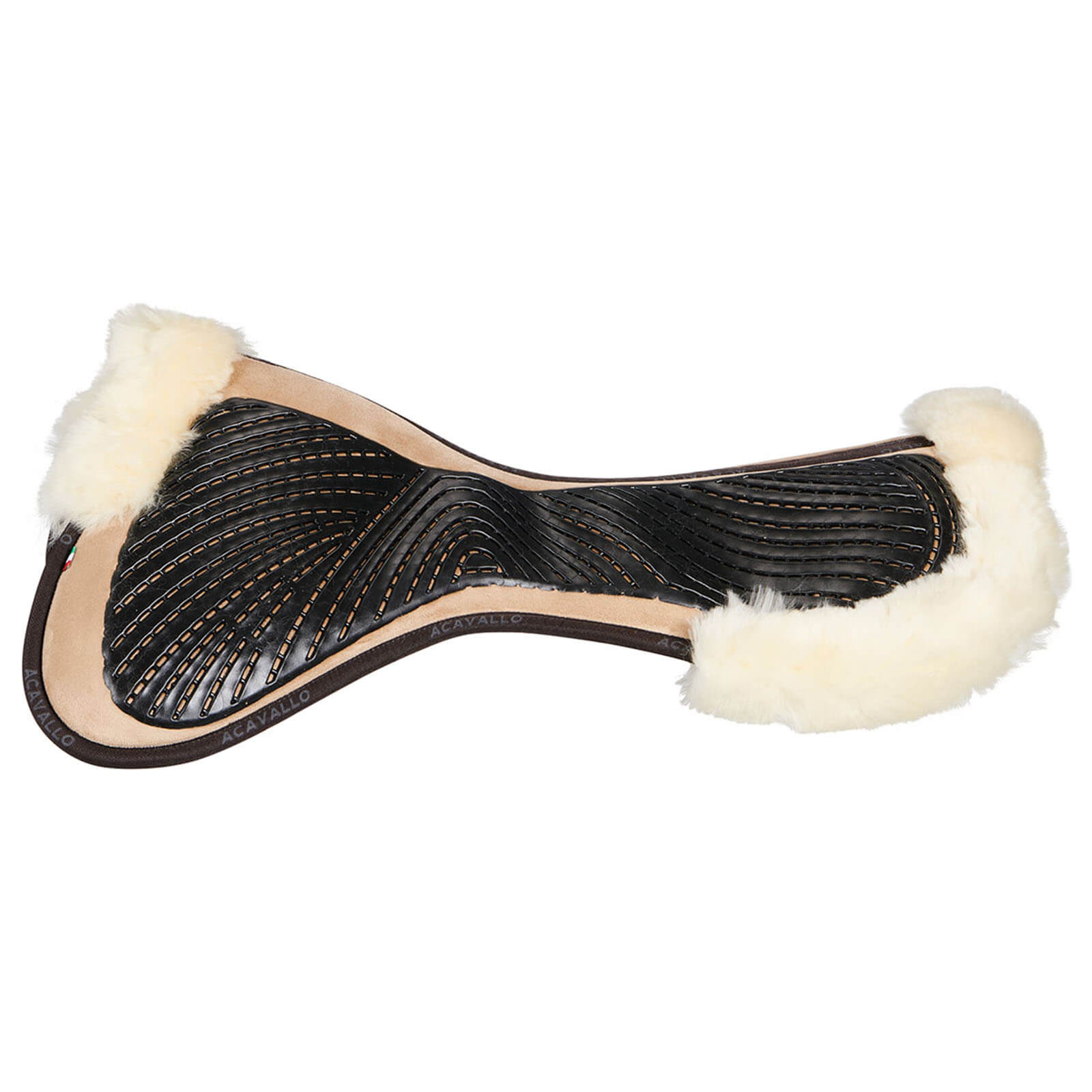 Close Contact Gel & Memory Foam Halfpad Lammfell