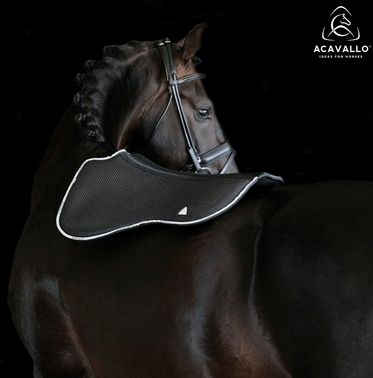 Gelpad Widerristfreies Memory 3D Spacer Halfpad Springen Sattelunterlage
