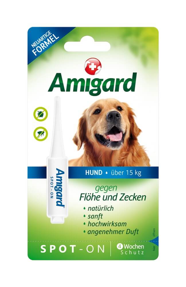 Zeckenschutz Spot-on Hund über 15kg Flohschutz