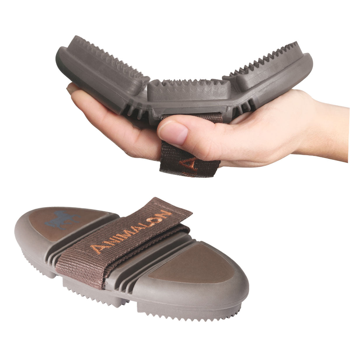 Striegel CareFlex ergonomischer Gummi-Striegel