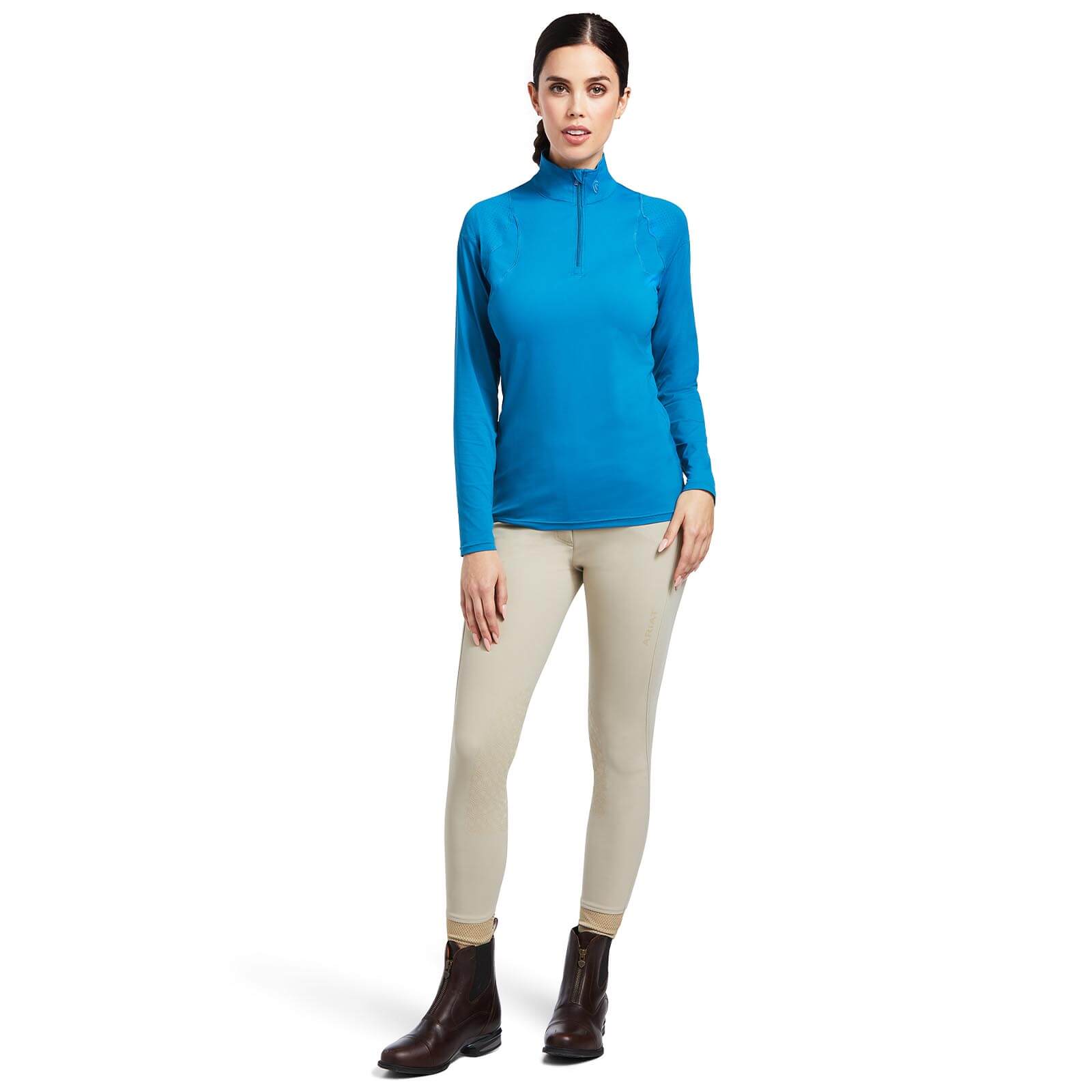 Longsleeve Baselayer Auburn 1/4 Zip Funktionsshirt