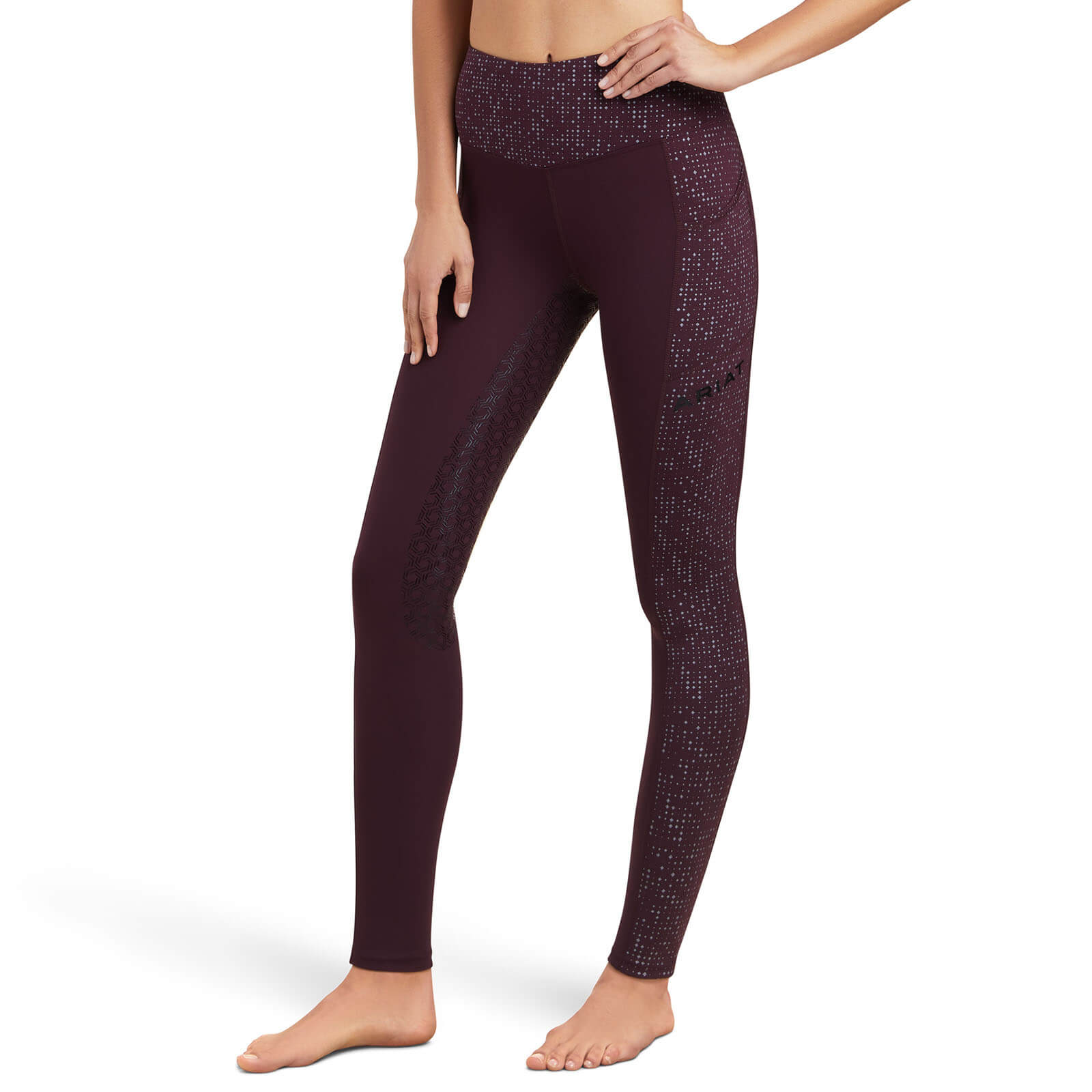 Reitleggings Damen Full-Grip Eos Lumina Damenreitleggings