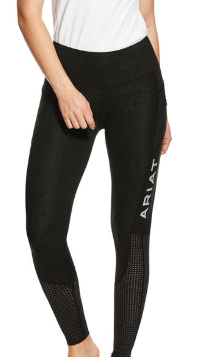 Reitleggings Damen Tight Eos Full Grip Classic Vollbesatz
