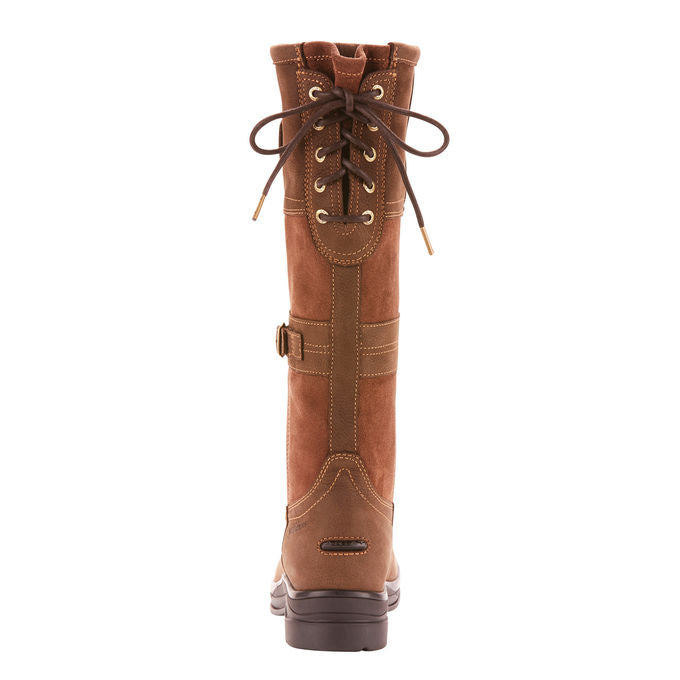 Ariat Stallstiefel Langdale Stiefel-Boot Java H2O Classic Lederstiefel, Java, Produkt allein auf weißem Hintergrund.