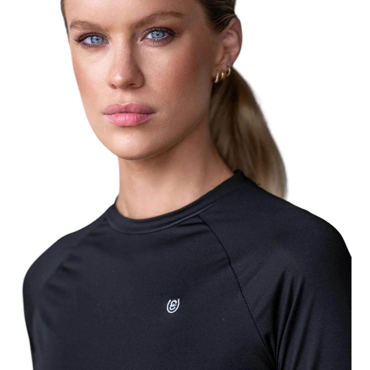 Camisola técnica Dynamic Base Layer Top Black de manga comprida