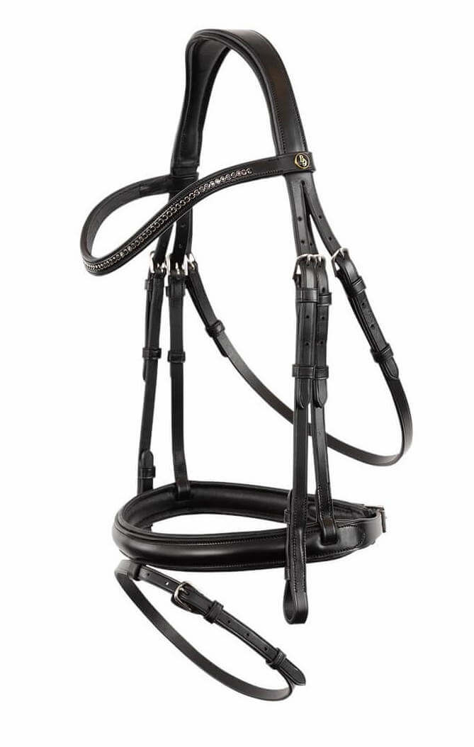 Trensenzaum Brackley - Schwarz / Cob