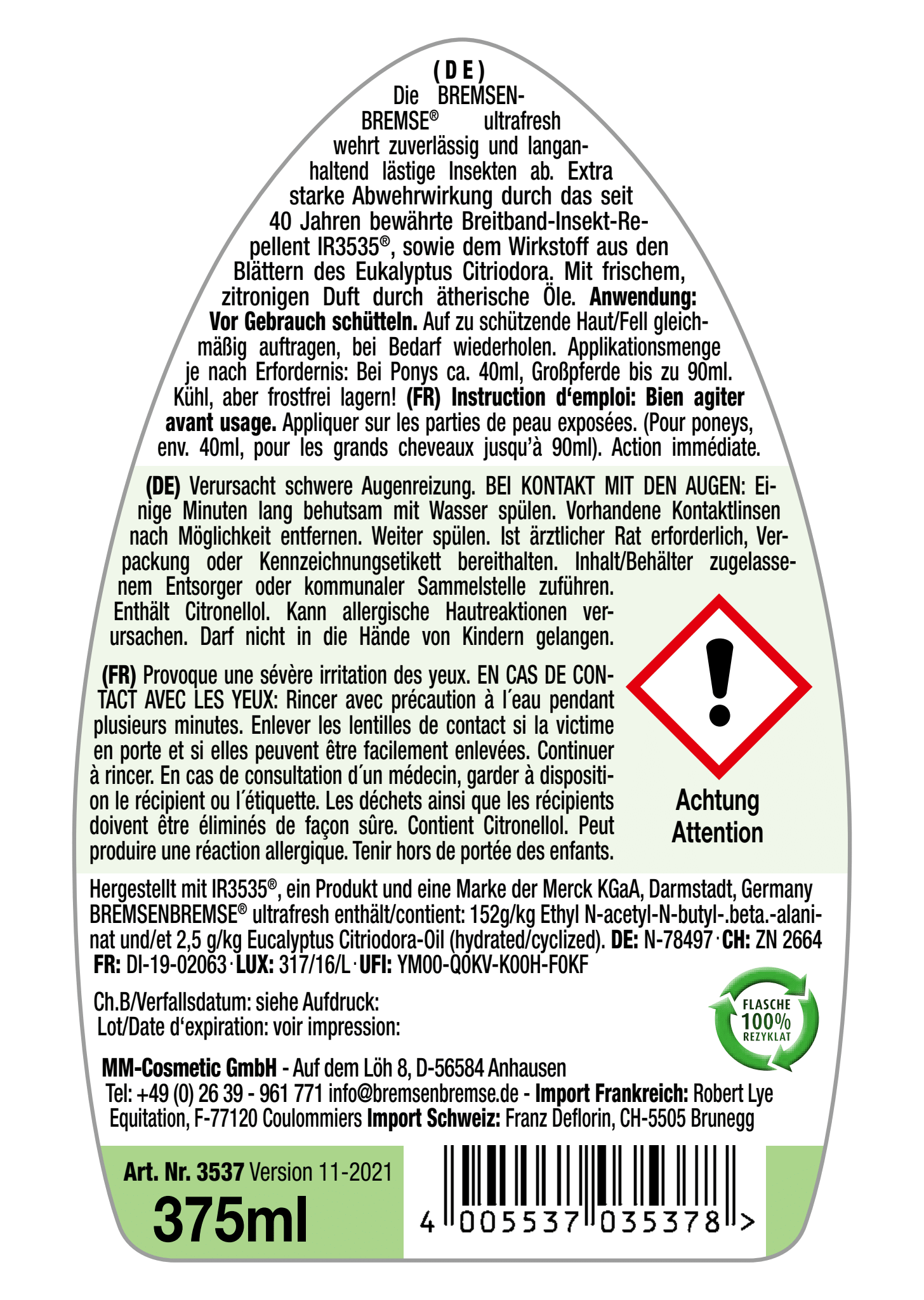 Insektenschutz - ultrafresh -