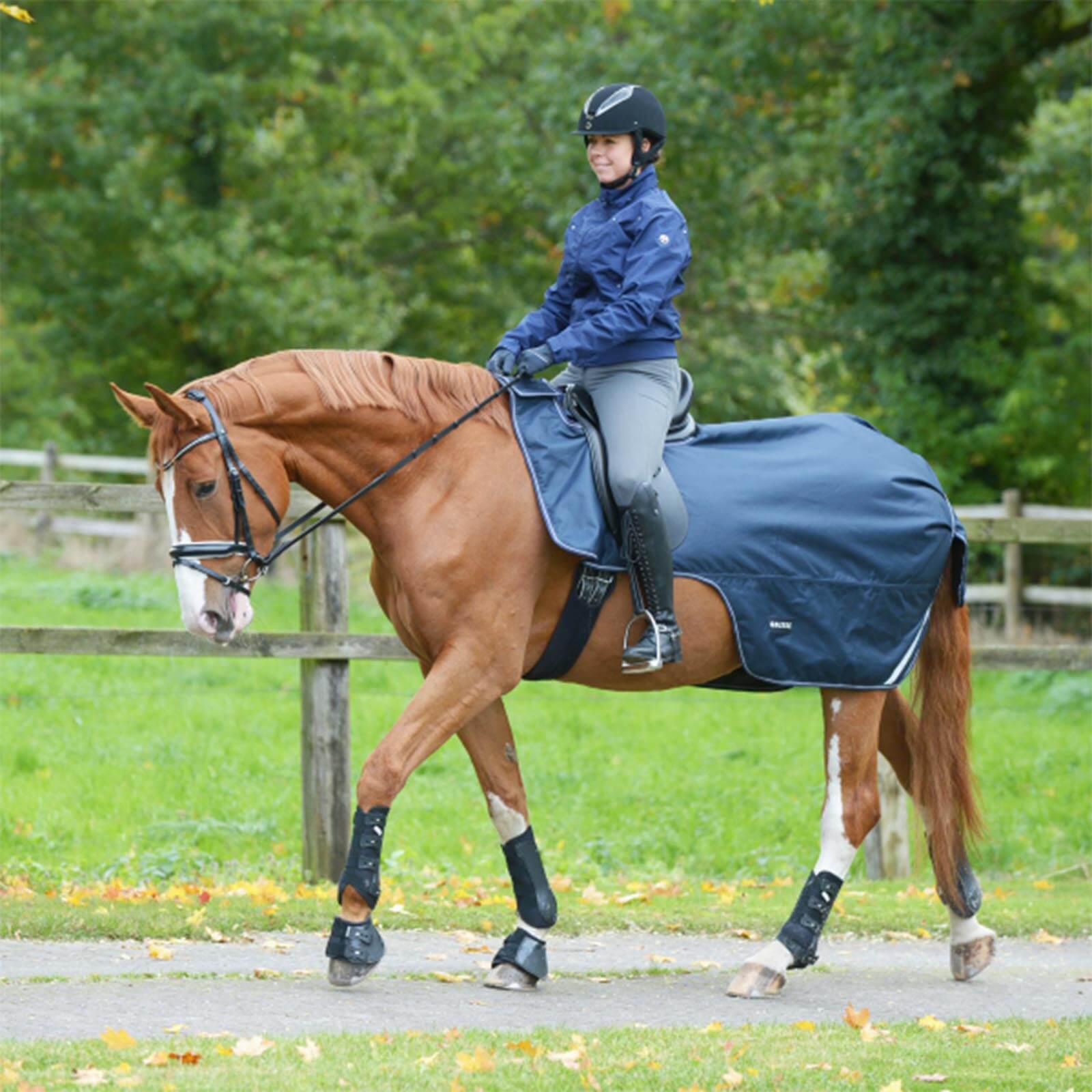 Ausreitdecke 100g Raintrainer Reitdecke