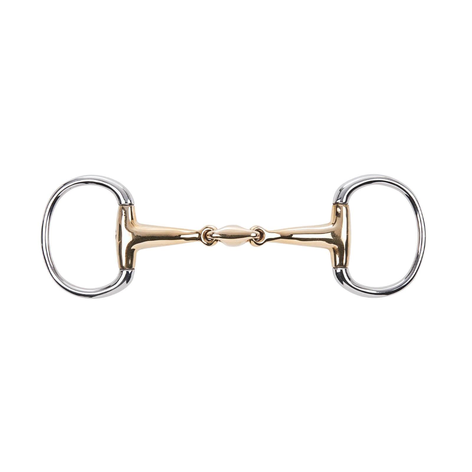 Olivenkopfgebiss Doppelt Gebrochen KAUGAN®-Shaped 16 mm Trense