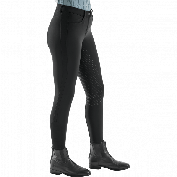 Reithose Damen Softshell Performance Reitleggins Vollbesatz Damenreithose