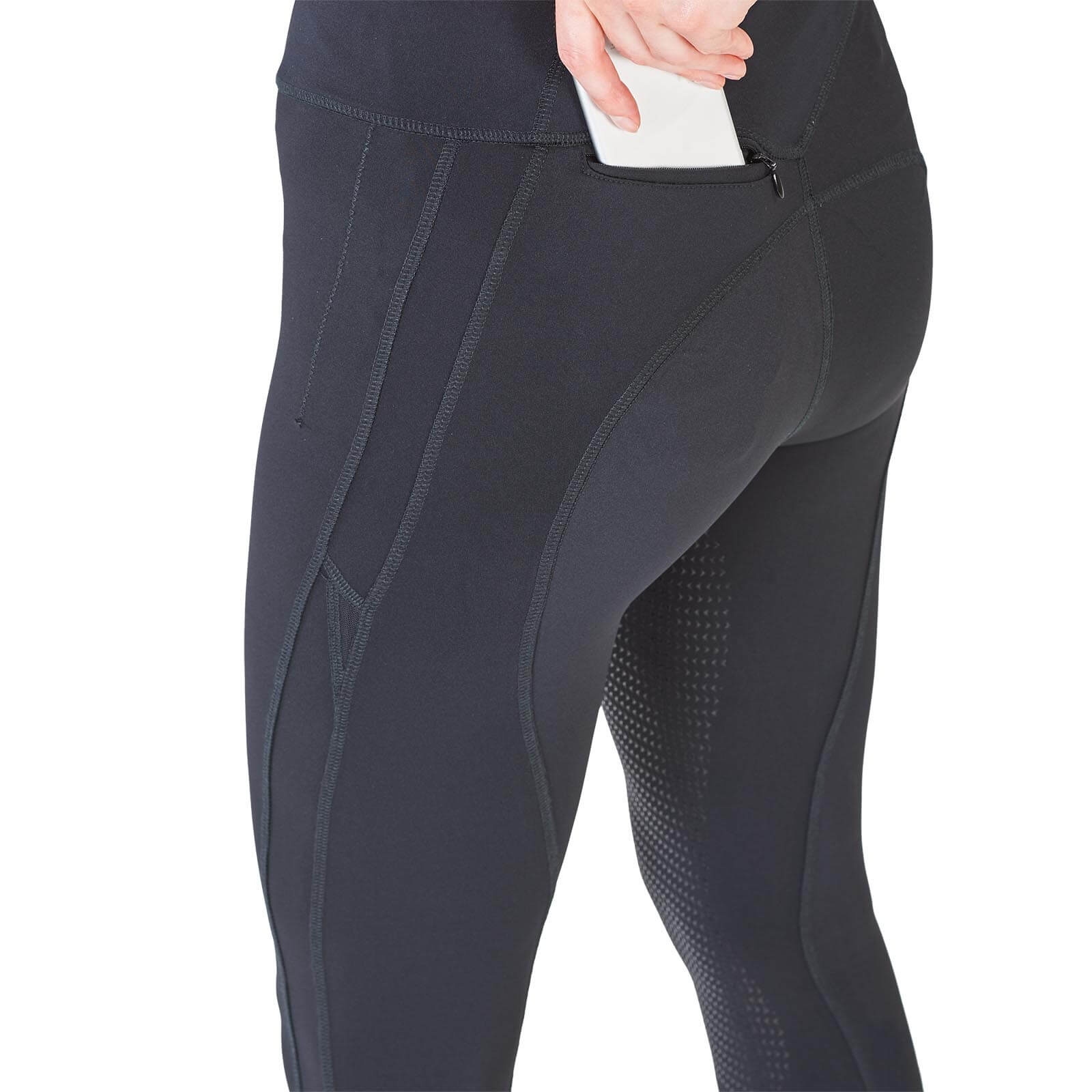 Reitleggings Damen 3/4-Grip Airy II Reithose Damenreithose