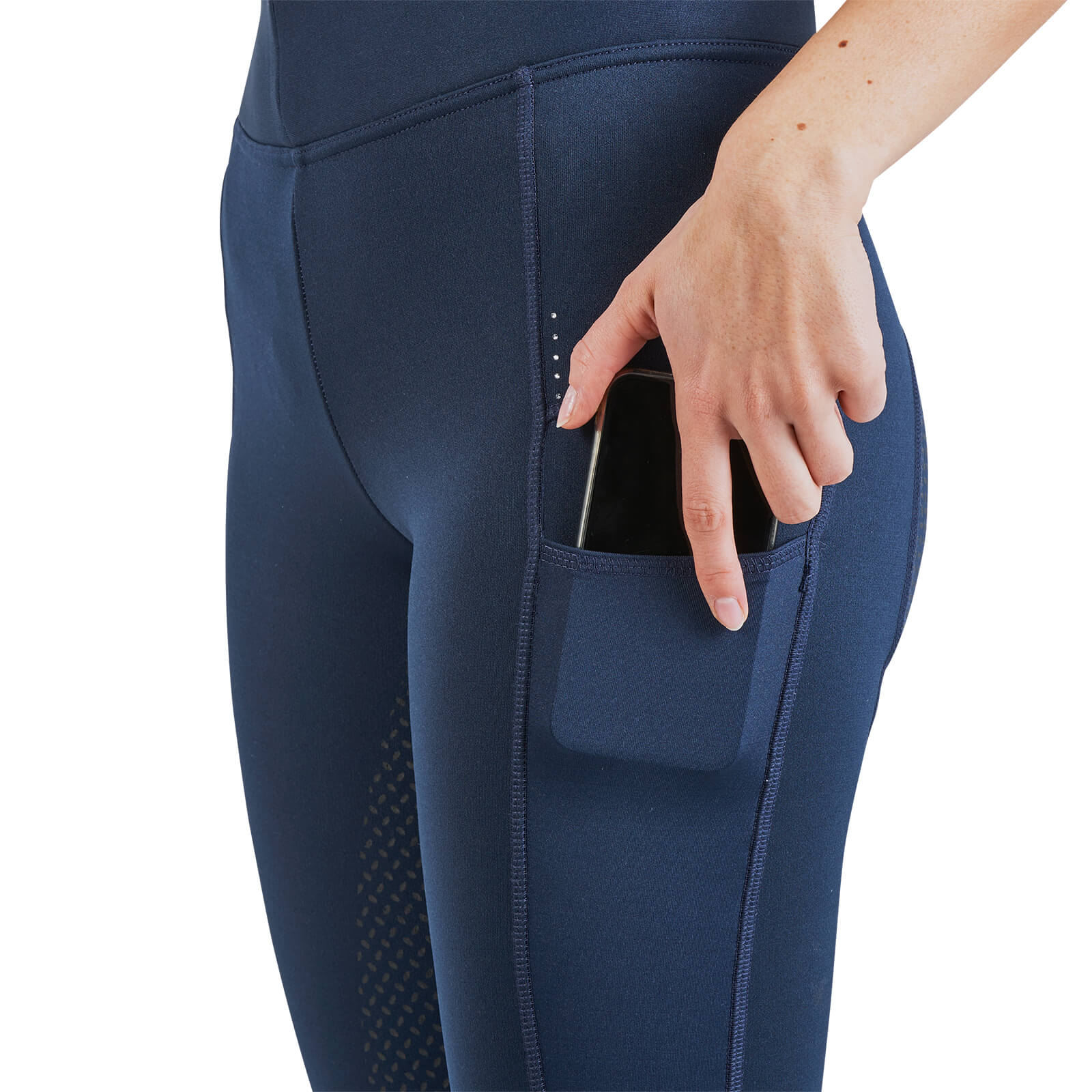 Reitleggings Damen Full-Grip Nurmes-Winter II