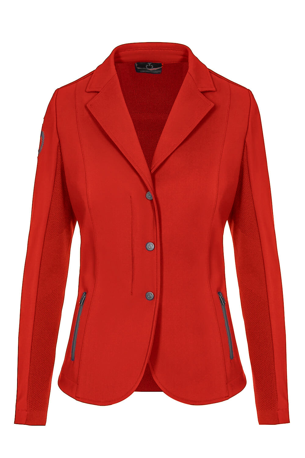 Damen Turnierjacket Tech Knit Zip