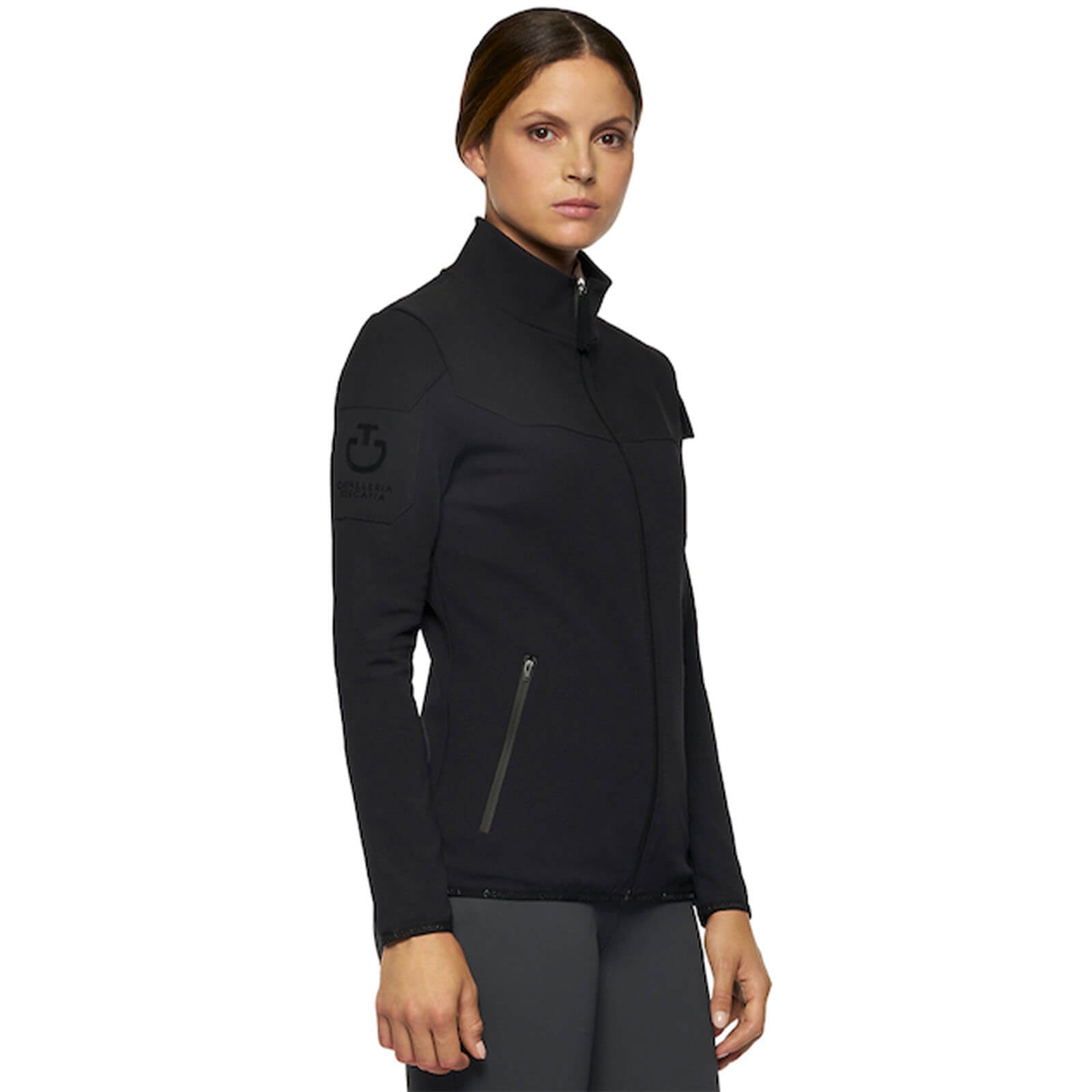 Jacke Damen Tech Knit and Jersey Zip FS 2022