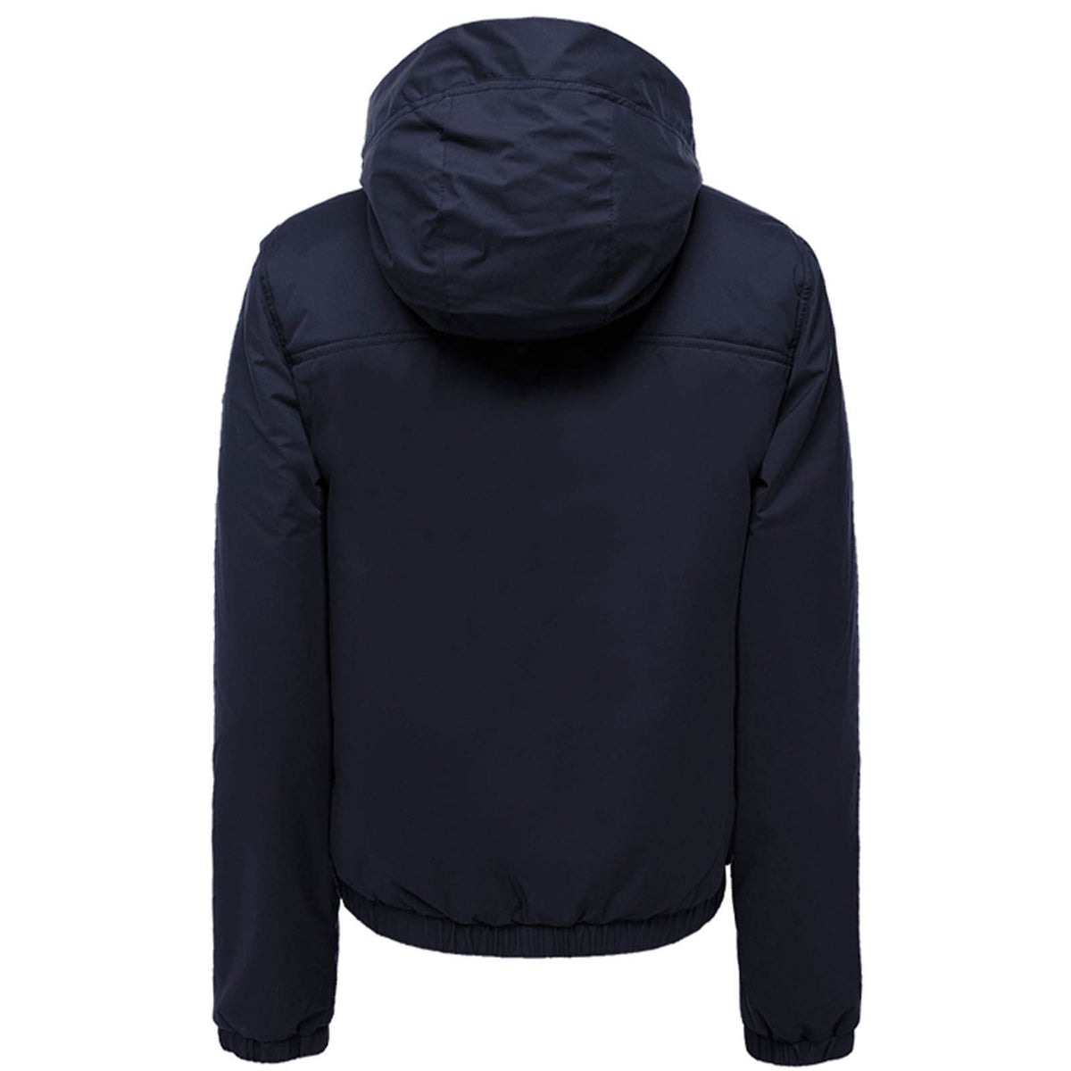 Blousonjacke Herren Tanio, Dunkelblau, Produkt allein von hinten auf weißem Hintergrund.