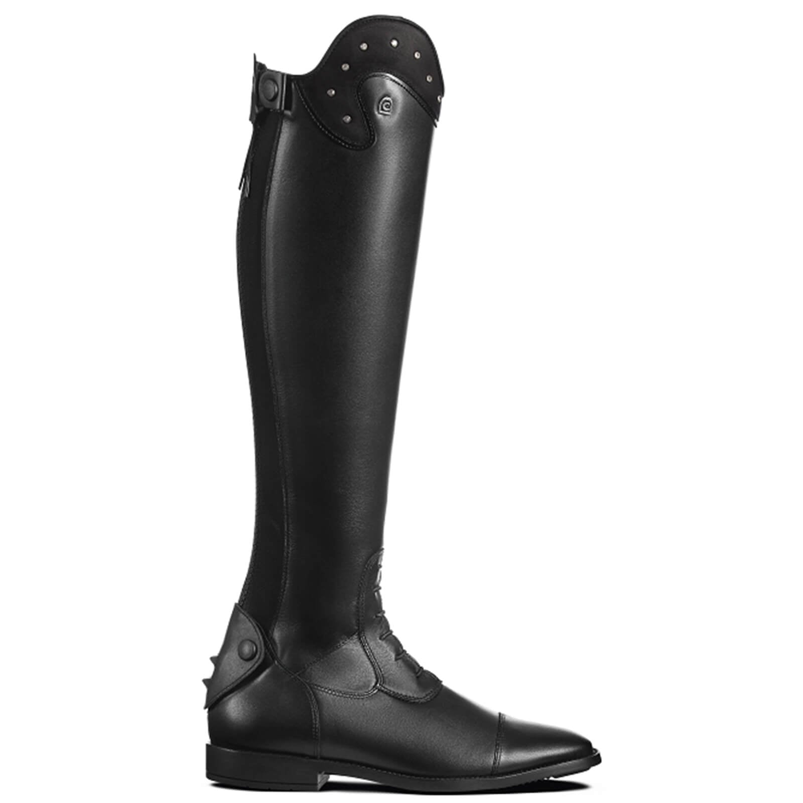 Reitstiefel CAVALLINUS SLIM Ed. S-Line Nubuk+Strass