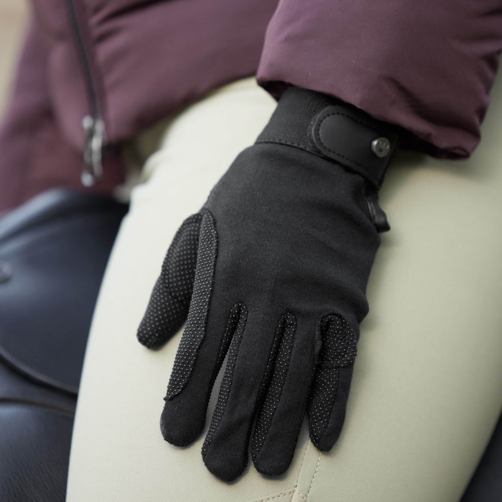 Reithandschuh Picot Winterhandschuh