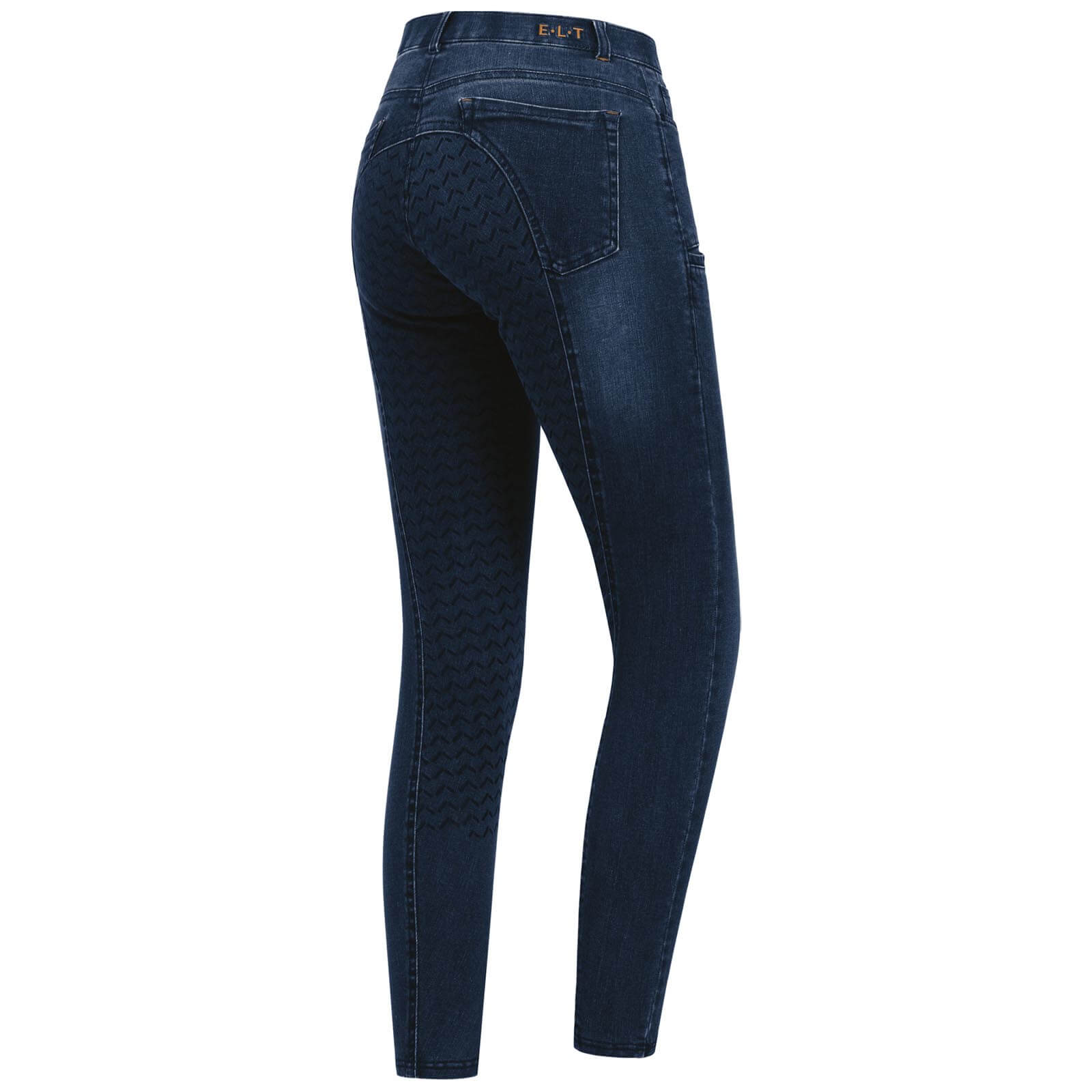 Reithose Damen Full-Grip Jeans Luna Jeansreithose