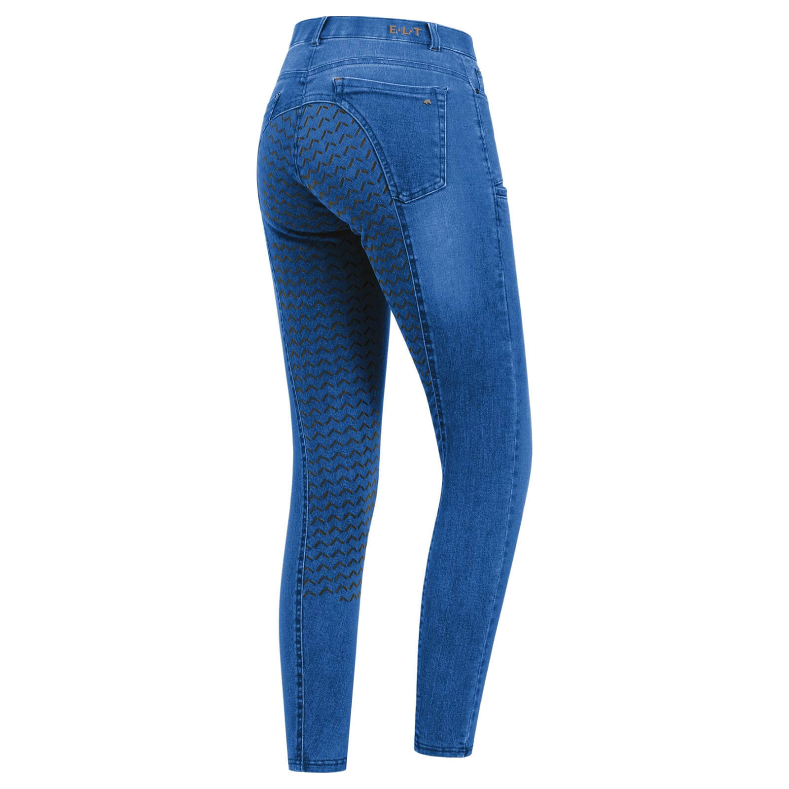 Reithose Damen Full-Grip Jeans Luna Jeansreithose