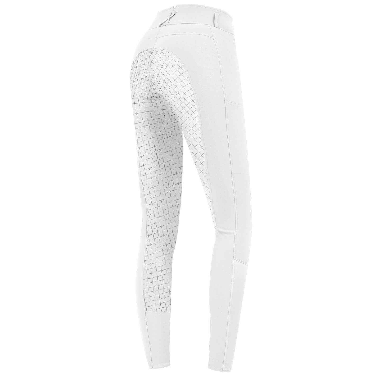 Reithose Damen Full-Grip Micro Sport Silikon High Waist