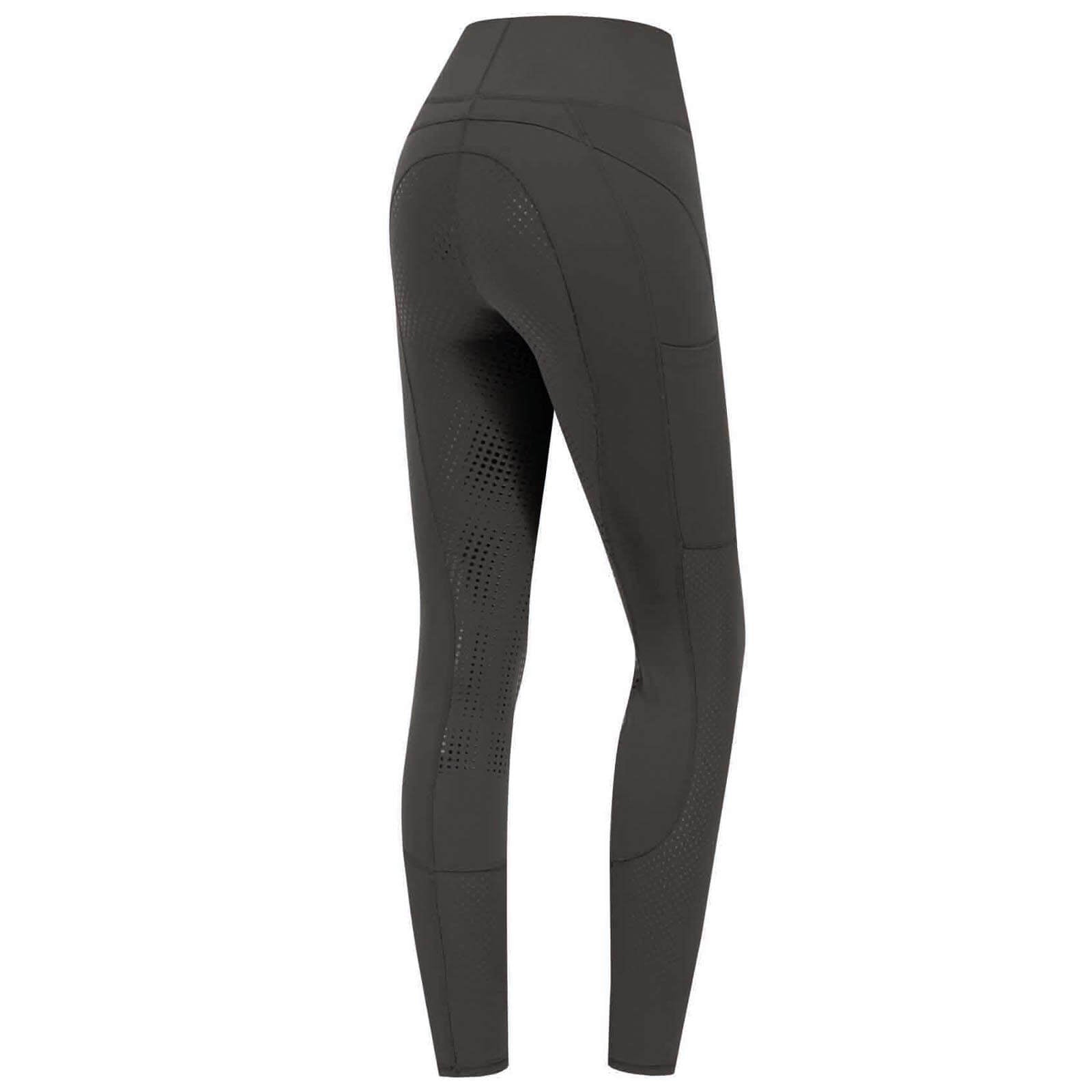 Reitleggings Damen Full-Grip Hanna Mesh High Waist Damenreitleggings
