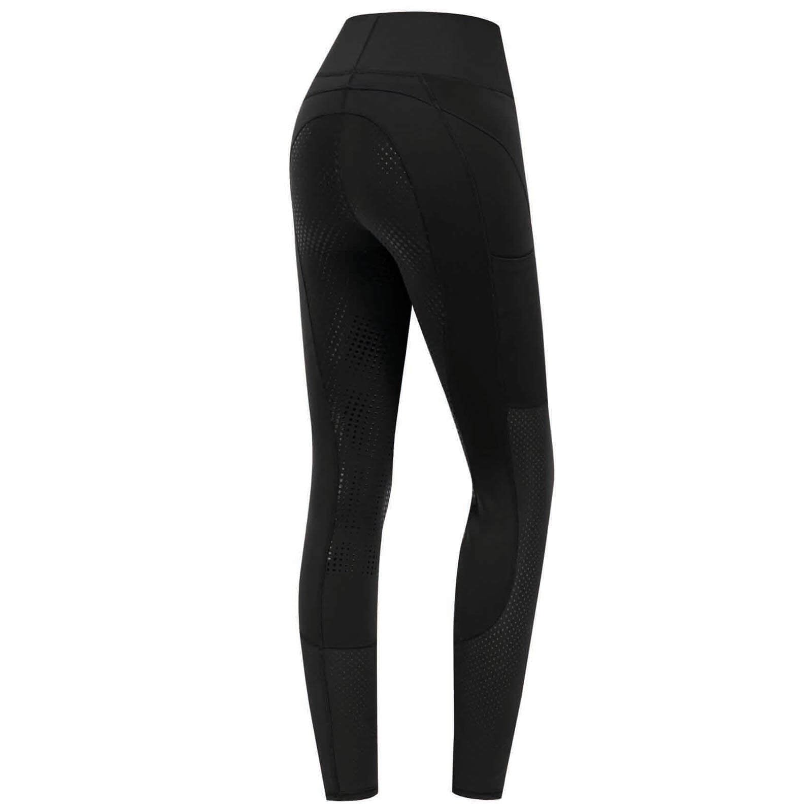 Reitleggings Damen Full-Grip Hanna Mesh High Waist Damenreitleggings