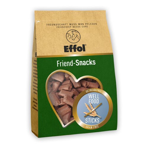 Effol Friend-Snacks Leckerlis, getreidefrei, Produkt allein auf weißem Hintergrund.